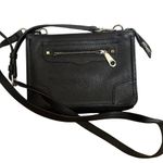 Rebecca Minkoff ‎ Regan Crossbody Bag in Pebbled Black Leather Photo 1