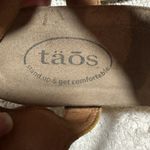 Taos Sheila Yellow Leather Wedge Sandals Women's 8.5 EU 39 Comfort Portugal Photo 10