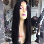 Black Swisslace Lacefront wig long sleek 2019 Photo 4