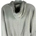 Lou & grey Women's Gray Hoodie Medium Casual Drawstring Pullover Photo 4