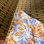 Lucky Brand Lucky Purple And Orange Cutout Front One Piece Swimsuit Size Small Photo 7