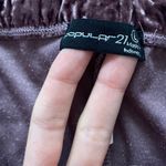 Popular 21 dolls kill purple velour velvet crushed lounge low rise shorts Photo 7