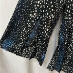 Buddy Love Dot Pattern Blouse Size Large Black Photo 7