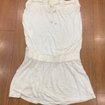 Nautical White Strapless Coverup Size Medium Photo 0