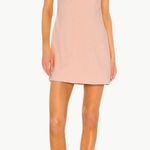 Alice + Olivia NWT Harmony Cowl Neck Racer Back Mini Dress | Sz 8 | Blush Pink Photo 1