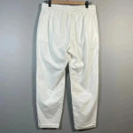 J Crew New Seaside Pant Women White Linen Blend Pull On Pockets Travel Size 8 Photo 5