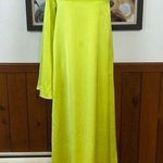 Show Me Your Mumu Pretty New Get Together Lime Green One-Shoulder Dress! Photo 0