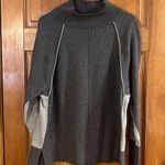 Vineyard Vines Vineyard vine women’s turtle mock neck two tone gray sweater size large . Photo 0