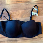 Aerie  Sunnie Strapless Bra 34B Black Smooth Comfort Everyday‎ Lingerie NEW Photo 0