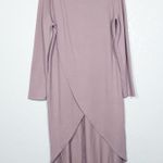 G By Giuliana Black Label Purple Tulip Skirt Sweater Dress Size XL Photo 0