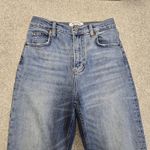 Reformation  Jeans Liza Ultra High Rise Straight Cropped Jeans Malta Sz 27‎ Photo 1