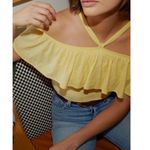 Nation Ltd NWT - Morgan Halter In Butter Yellow Sz M Photo 3