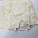 Tularosa Whitaker Button Front Dress in Faded Yellow Floral Photo 2