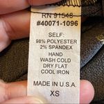 Waverly Grey Kyle Burton Front Fox Blouse XS Black Photo 10