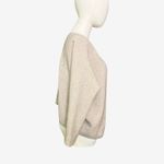 Brandy Melville Oat Beige Open Front Knit Cardigan Made in Italy One Size Photo 2