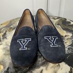 JP Crickets Yale University Blue Suede Loafer Size 8 Photo 1