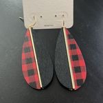 Maurice's Maurice’s Buffalo Plaid‎ Dangle Earrings Photo 1