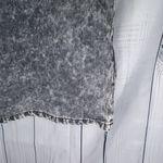 Boohoo  Gray Acid Wash Denim Dress With Distressed Hems Photo 13