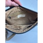 Sakroots  Artist Circle Flat Crossbody Canvas Handbag Black White Geometric Boho Photo 3