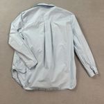 LIONESS Button Down Collared Shirt Women XS Light Blue Australia Front Closure Photo 1