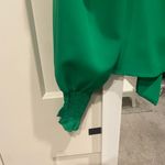 Lulus Lulu Green long sleeve shirt Large. (NWOT) Photo 3