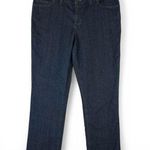 Carhartt Jeans Womens 14R Stretch Relaxed Fit Straight Leg Dark Denim 393-83 Photo 0
