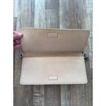 Ann Taylor Women's Y2K  Chain Link Suede Shoulder Top Handle Bag in Blush Photo 2