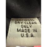 VTG VICTORIA NEW YORK Black Wool & Fur Coat Sz. 12 Size M Photo 7