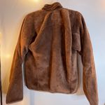 Alpine Sky Fuzzy Zip Up Brown Size M Photo 1
