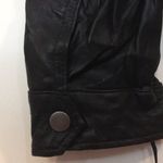 Rock & Republic Womens XL MOTO Jacket Buttery Vegan Leather Black Crinkled Style Photo 12