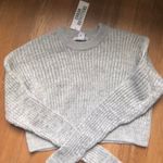 Urban Outfitters Cropped Grey Sweater Photo 4