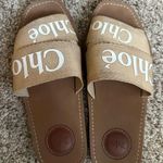 Chloé Chloe Woody Sandals 36 Desert Beige Photo 0