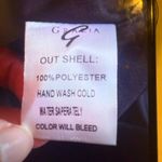 Gracia  black floral maxi dress size M Short Puffy And Elastic Sleeve Pocket Photo 9