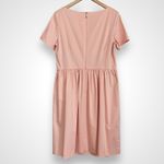 Escada Sport Dress Dokyosan NWT Flaws Light Pink Short Sleeves Modest 42 Large‎ Photo 3