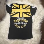 Blac label Pink “Great Depression” crew neck tee sz medium Black Photo 0