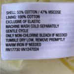 Universal Threads Universal Thread 2X Boho Cotton Sun Dress Yellow Tiered Maxi Dress Photo 6