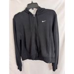 Nike  Full Zip Hoodie Dri-FIT Activewear‎ Jacket Black Women's Size M Photo 4