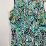 Lilly Pulitzer Womens Sleeveless Silk Eliza Top Ruffle Front Floral Photo 1