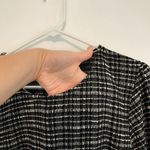 City Chic Plus Size VANITY XS Little Miss Dress Black Checkered Plaid Mini Shift Photo 6