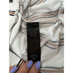 Primark Women's Pants S White Brown Striped Photo 4