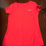 Nike Women’s hot pink white  athletic top Photo 0
