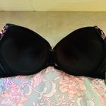 Lands' End V-Neck Wrap Underwire Tankini Swimsuit Twilight Floral Size 32DD/34D Photo 2