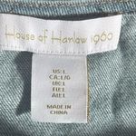HOUSE OF HARLOW 1960 REVOLVE DENIM HALTER NECK DRESS BLUE SZ L Size L Photo 9