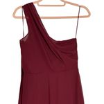 Birdy Grey Kira Chiffon Maxi Dress in Cabernet Women’s US M Photo 5