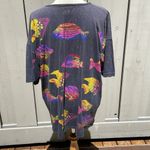 NEW Hand Painted Fish T Photo 2