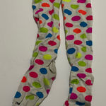 Colorful Polka Dot Women’s Soccer Socks Gray Photo 0