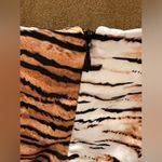 LIONESS Animal Tiger Print NWT Black Lace Sweet Heart Slip Satin Dress Sz L. Photo 6