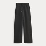 Everlane  Luxe Fleece Wide-Leg Sweatpant in Black, Size Small Photo 4