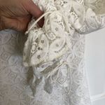For Love & Lemons White Long Sleeve Charmaine Mini Dress Size M Photo 4