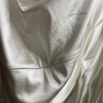 Windsor white satin mini dress Photo 4